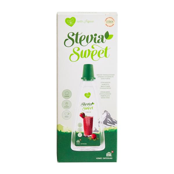 SteviaSweet Liquid med Agavesirup Hermesetas 125 ml